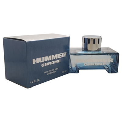 Chrome by Hummer for Men 4.2oz Eau De Toilette Spray