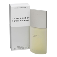 Leau Dissey by Issey Miyake for Men 2.5 oz Eau De Toilette Spray
