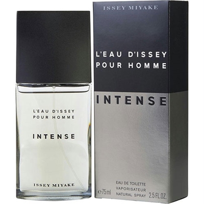 Leau Dissey Intense by Issey Miyake for Men 2.5 oz Eau De Toilette Spray