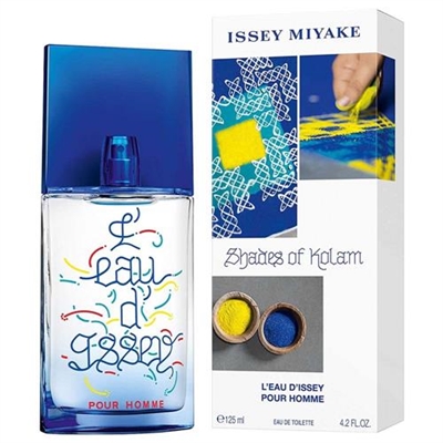 Leau Dissey Shades of Kolam by Issey Miyake for Men 4.2oz Eau De Toilette Spray