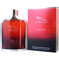 Classic Red by Jaguar for Men 3.4oz Eau De Toilette Spray