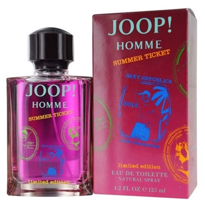 Joop Homme Summer Ticket Limited Edition by Joop! For Men 4.2 oz Eau De Toilette Spray