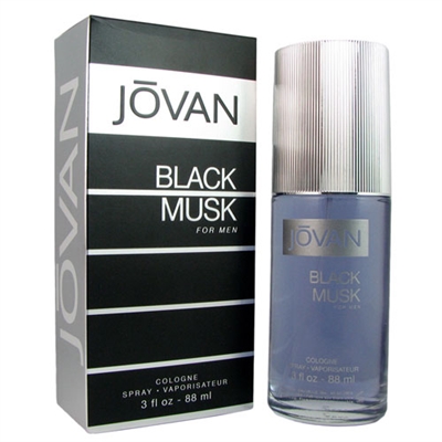 Black Musk by Jovan for Men 3.0oz Cologne Spray