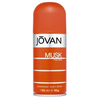 Musk by Jovan for Men 5oz Deodorant Body Spray