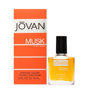 Jovan Musk Aftershave Cologne for Men 0.5oz / 15ml