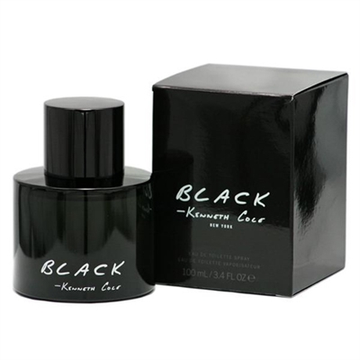 Kenneth Cole Black by Kenneth Cole for Men 3.4 oz Eau De Toilette Spray