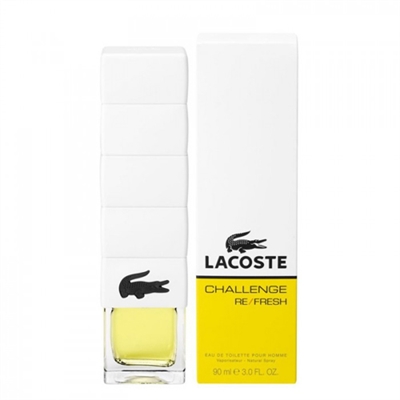 Lacoste Challenge Refresh by Lacoste for Men 3.0 oz Eau De Toilette Spray