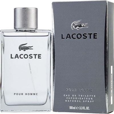 Pour Homme by Lacoste for Men 3.3oz Eau De Toilette Spray