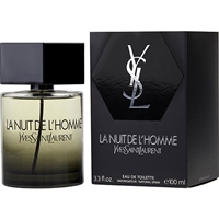 La Nuit De Lhomme by Yves Saint Laurent for Men 3.3 oz Eau De Toilette Spray