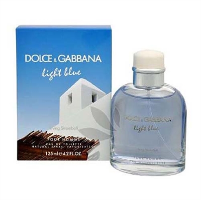 Light Blue Living Stromboli by Dolce & Gabbana for Men 4.2 oz Eau De Toilette Spray