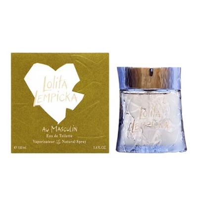 Lolita Lempicka Au Masculin by Lolita Lempicka for Men 3.4 oz Eau De Toilette Spray