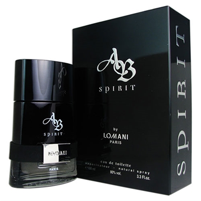 AB Spirit by Lomani for Men 3.3oz Eau De Toilette Spray