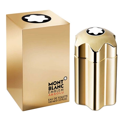 Emblem Absolu by Mont Blanc for Men 3.3oz Eau De Toilette Spray