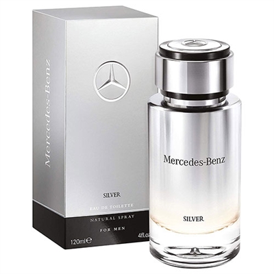 Silver by Mercedes-Benz for Men 4oz Eau De Toilette Spray
