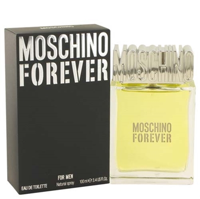 Forever by Moschino for Men 3.4 oz Eau De Toilette Spray