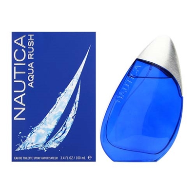 Nautica Aqua Rush by Nautica for Men 3.4 oz Eau De Toilette Spray
