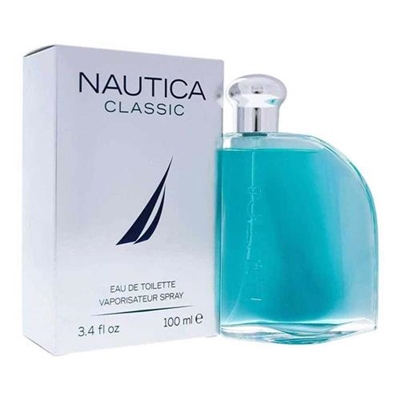 Nautica Classic by Nautica for Men 3.4 oz Eau De Toilette Spray