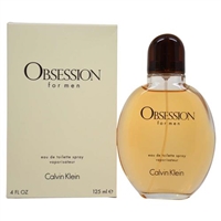 Obsession by Calvin Klein for Men 4.0 oz Eau De Toilette Spray