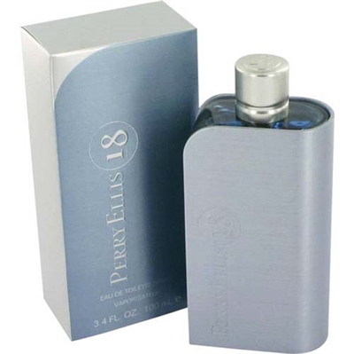 Perry 18 by Perry Ellis for Men 3.4 oz Eau De Toilette Spray