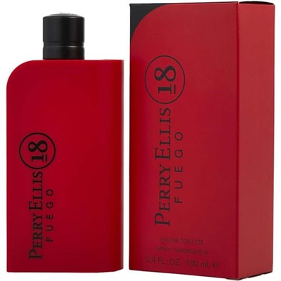 18 Fuego by Perry Ellis for Men 3.4oz Eau De Toilette Spray