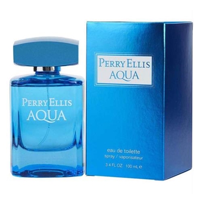 Perry Ellis Aqua by Perry Ellis for Men 3.4 oz Eau De Toilette Spray