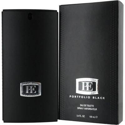 Portfolio Black by Perry Ellis for Men 3.4oz Eau De Toilette Spray