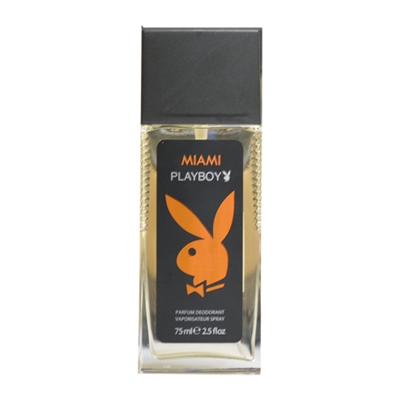 Playboy Miami Parfum Deodorant Spray for Men 2.5oz / 75ml