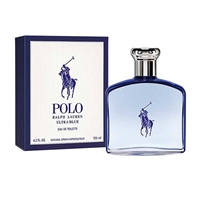 Polo Ultra Blue by Ralph Lauren for Men 4.2oz Eau De Toilette Spray