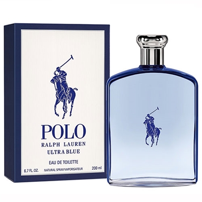 Polo Ultra Blue by Ralph Lauren for Men 6.7oz Eau De Toilette Spray