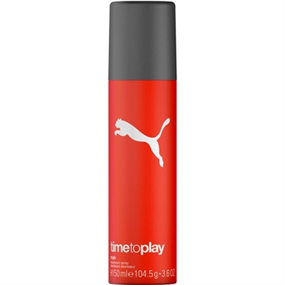 Puma Man Time To Play Deodorant Spray  3.6oz / 150ml