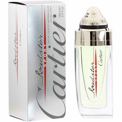 Roadster Sport by Cartier for Men 3.3 oz Eau De Toilette Spray