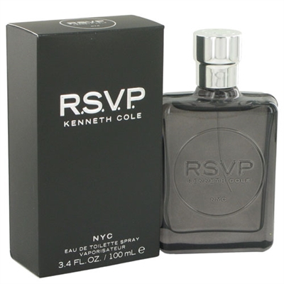 RSVP by Kenneth Cole for Men 3.4 oz Eau De Toilette Spray