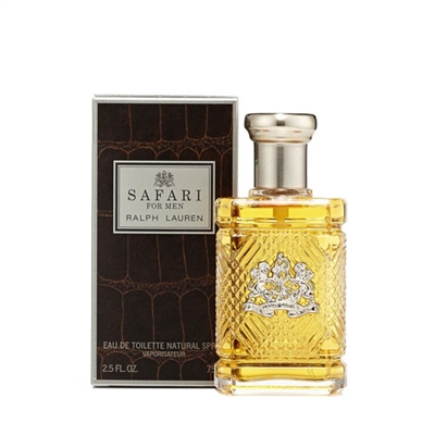 Safari by Ralph Lauren for Men 2.5oz Eau De Toilette Spray