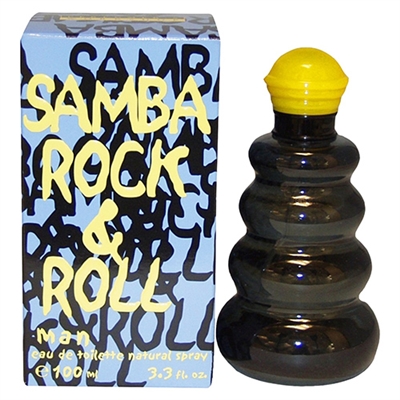 Samba Rock & Roll by Perfumers Workshop for Men 3.4 oz Eau De Toilette Spray