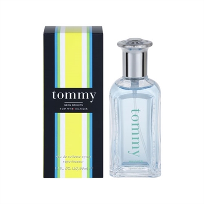 Neon Brights by Tommy Hilfiger for Men 1.7oz Eau De Toilette Spray