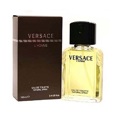 Versace Lhomme by Gianni Versace for Men 3.3 oz Eau De Toilette Spray