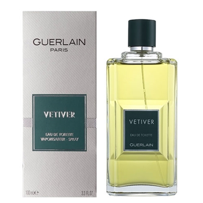 Vetiver by Guerlain for Men 3.4 oz Eau De Toilette Spray