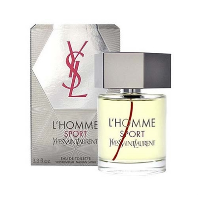 L'homme Sport by Yves Saint Laurent for Men 3.3oz Eau De Toilette Spray