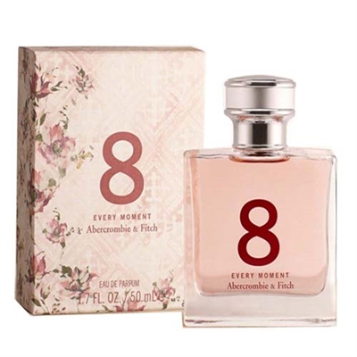 8 Every Moment by Abercrombie & Fitch for Women 1.7oz Eau De Parfum Spray