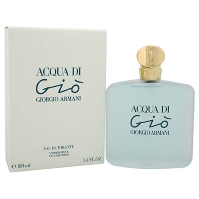 Acqua Di Gio by Giorgio Armani for Women 3.4 oz Eau De Toilette Spray