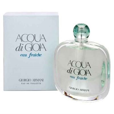 Acqua Di Gioia Eau Fraiche by Giorgio Armani for Women 3.4oz Eau De Toilette Spray