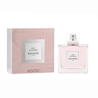 Eau D'Ivoire by Balmain for Women 3.4oz Eau De Toilette Spray