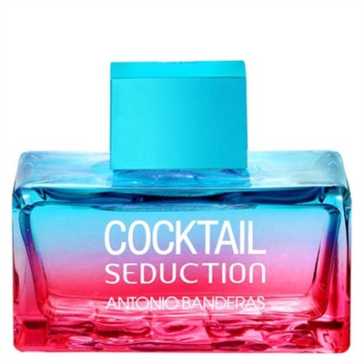 Cocktail Seduction Blue by Antonio Banderas for Women 3.4oz Eau De Toilette Spray