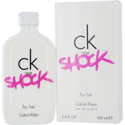 CK One Shock by Calvin Klein for Women 3.4oz Eau De Toilette Spray