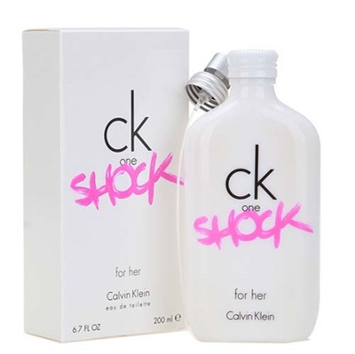 CK One Shock for Her by Calvin Klein for Women 6.7 oz Eau De Toilette Spray