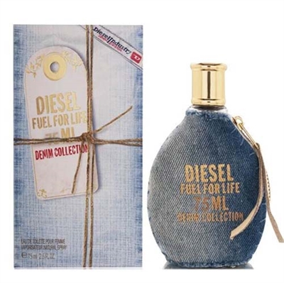 Fuel For Life Denim by Diesel for Women 2.5oz Eau De Toilette Spray