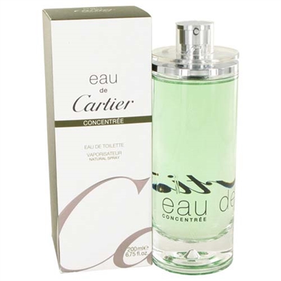 Eau De Cartier Concentree by Cartier for Unisex 6.7 oz Eau De Toilette Spray