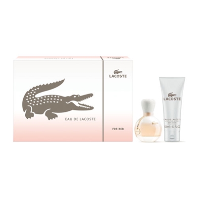 Eau De Lacoste Femme by Lacoste for Women 2 Piece Gift Set