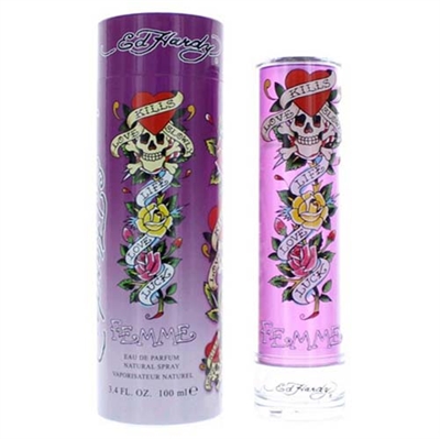 Ed Hardy Femme By Christian Audigier for Women 3.4 oz Eau De Parfum Spray