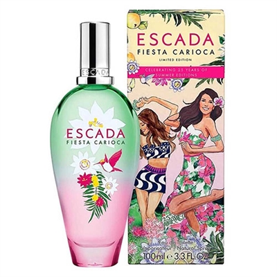Fiesta Carioca by Escada for Women 3.3oz Eau De Toilette Spray